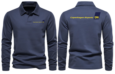 CPH AIRPORT LONG SLEEVE POLO